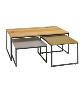 CLUBIC - Table basse dessus finition laque PM