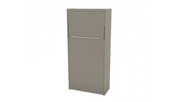 MAGIK - Armoire lit escamotable verticale 1 personne 3 coloris