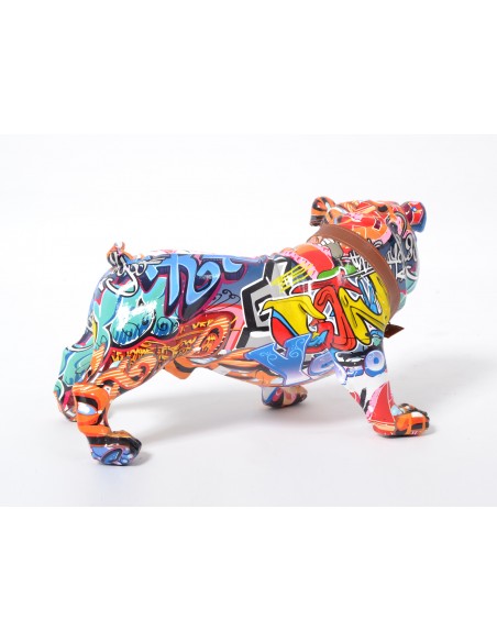 STREET-ART chien debout 18 cm