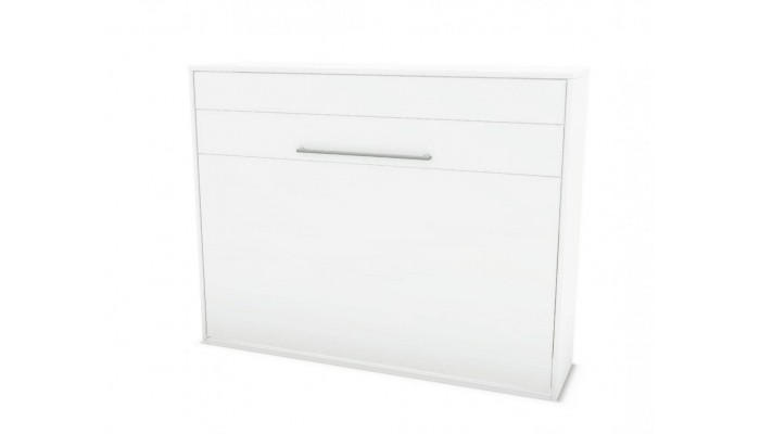 MAGIK - Armoire lit escamotable horizontale 2 personnes 3 coloris