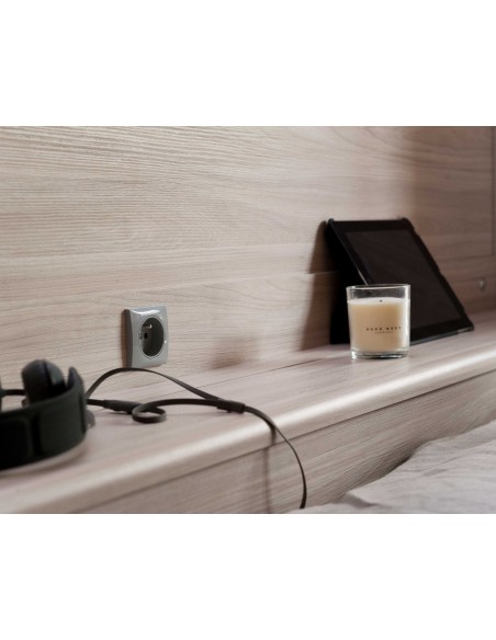 MAGIK - Armoire lit escamotable horizontale 2 personnes 3 coloris