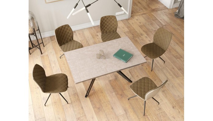 ATTRAIT - Table 2 allonges rétractables
