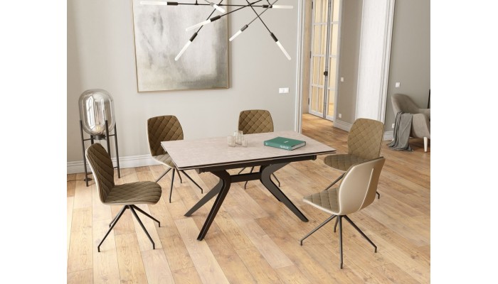 ATTRAIT - Table 2 allonges rétractables