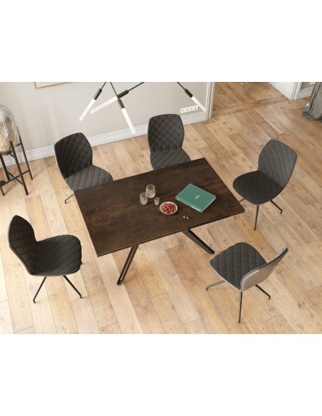 ATTRAIT - Table 2 allonges rétractables