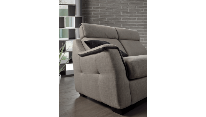 NOE - Canapé convertible matelas 13 cm inclus