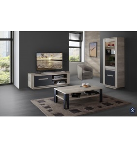 EVEREST - Table basse 4 pieds métal
